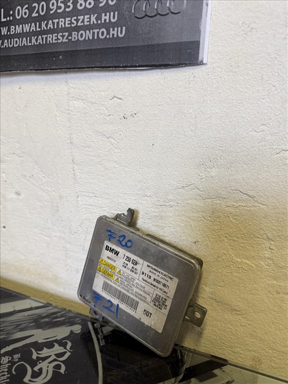 BMW 1-es sorozat F20, F21 Bmw F20 F21 xenon trafó 7250624 1. kép