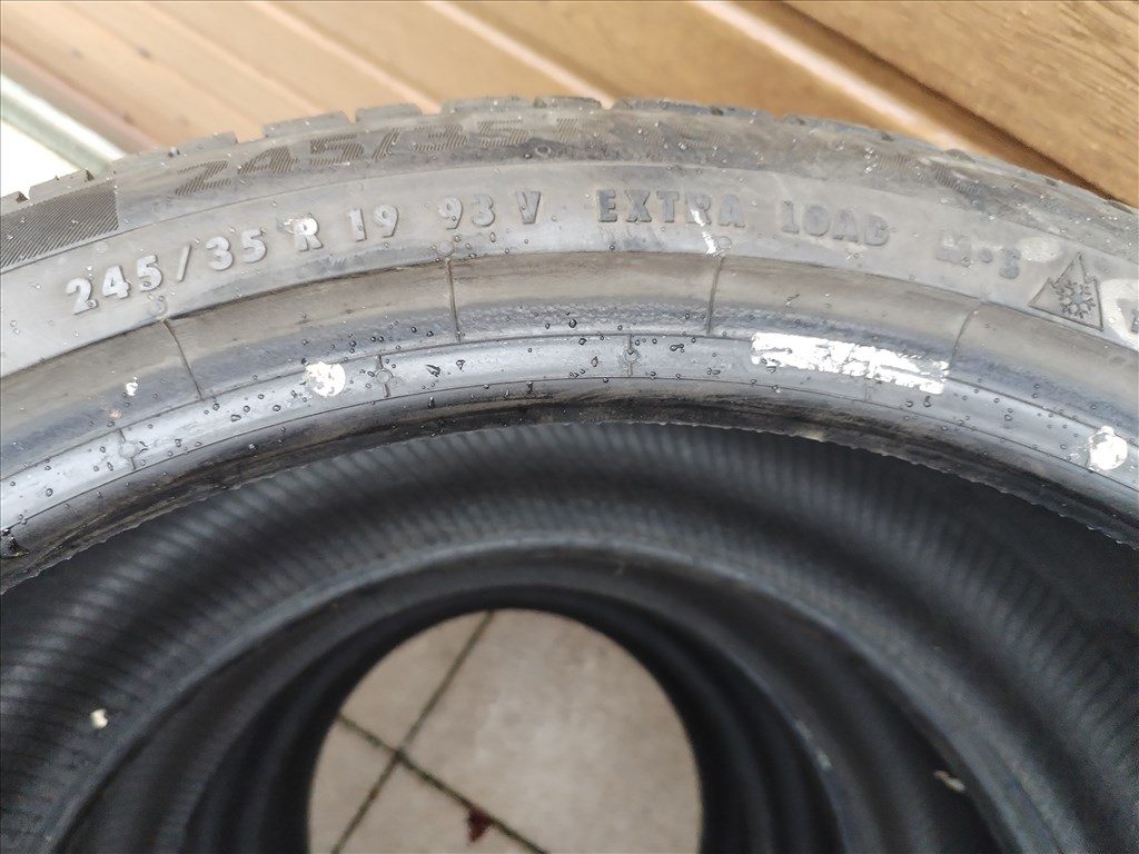  245/3519" újszerű Continental téli gumi garnitura 2021.33.hét 3. kép