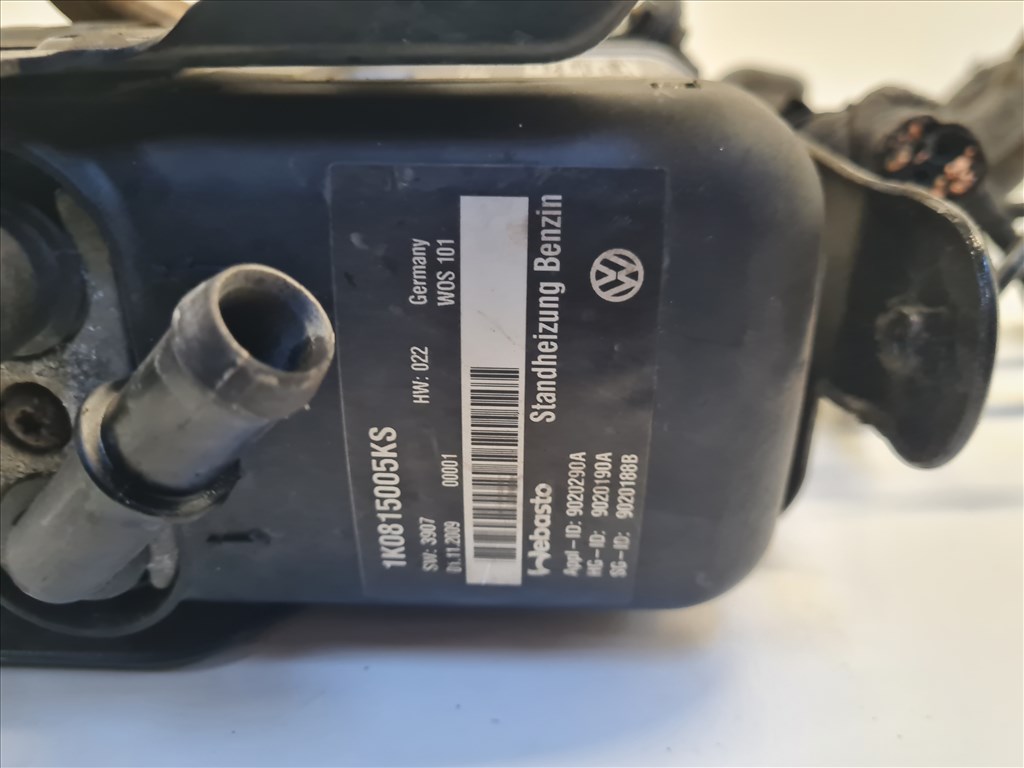Volkswagen Golf VI Webasto állófűtés 3. kép