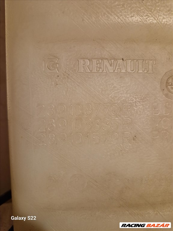 Renault Mégane III ablakmosó folyadék tartály  2. kép