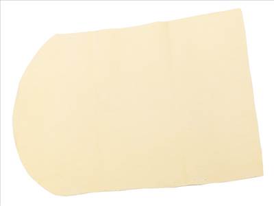 Természetes zerge bőr, varrat nélküli, 31x21,5 cm (6,6 m2)