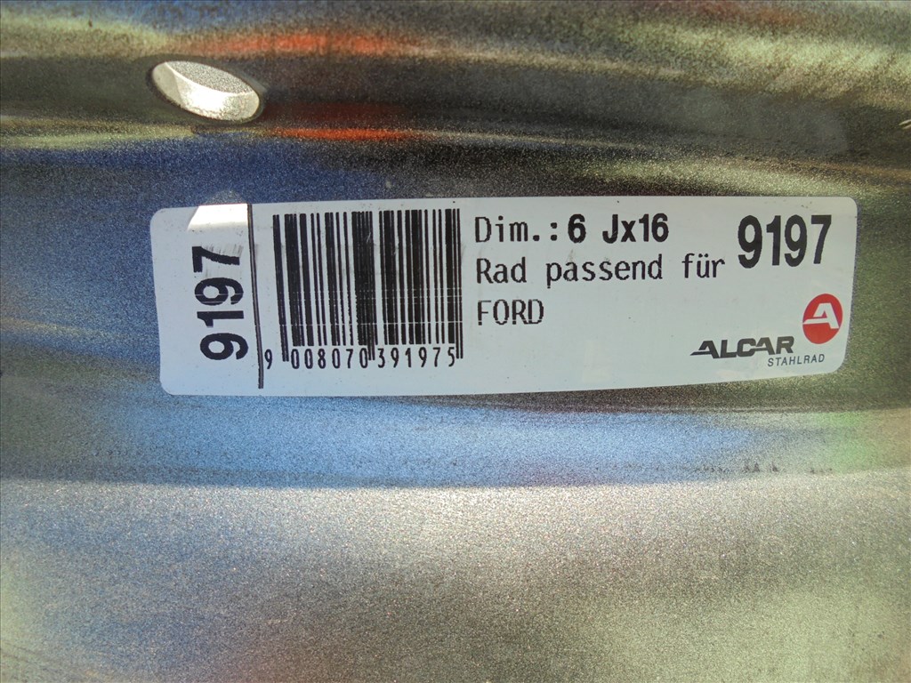 Új 16-os Ford Tranzit ( Alcar ) lemezfelni eladó 6. kép