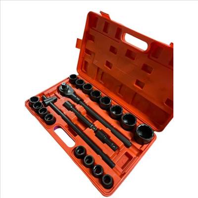 Dugókulcs készlet 21 részes 12 szög 3/4" 19-50mm