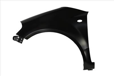 Fiat Sedici 2006-2009, Suzuki SX4 2007-2014 utángyártott új bal első sárvédő, oldalindexes, díszléc patent helyes kivitel 5771180j20