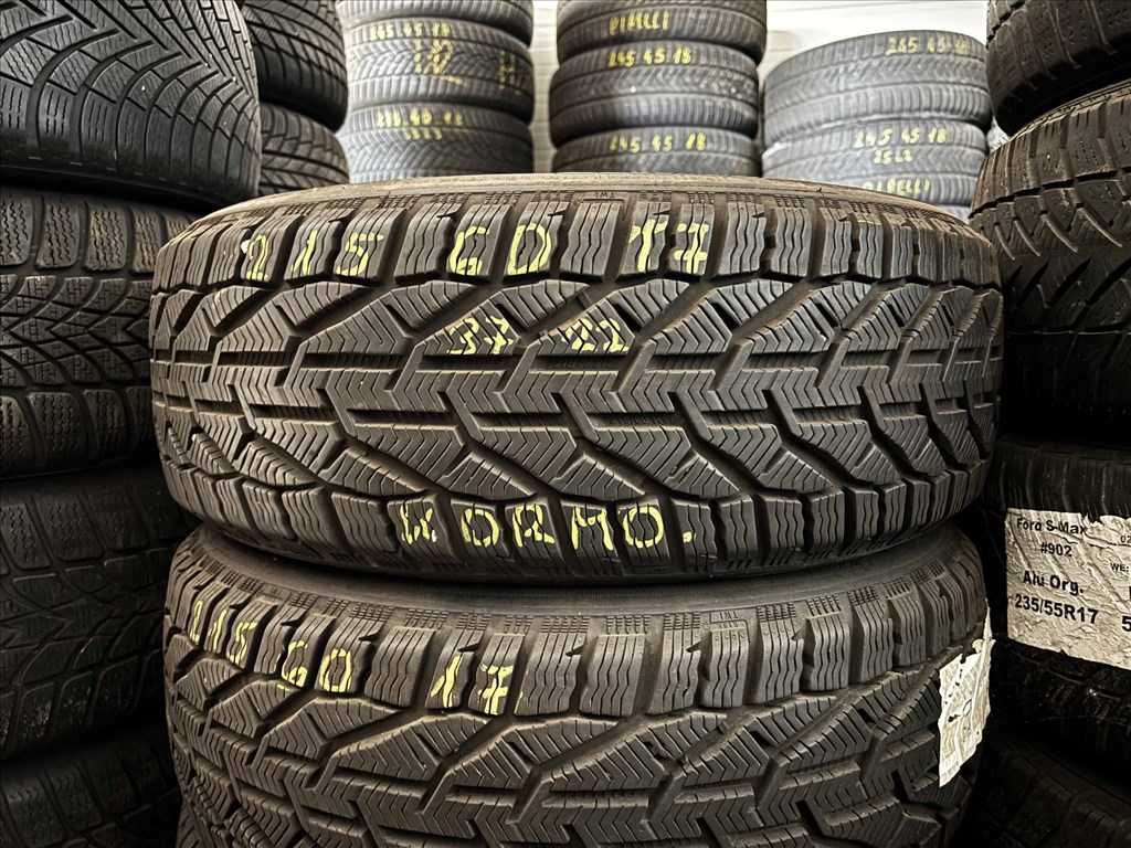 215/60 r17 Kormoran 2022 8mm téligumi 4db eladó 215/60r17 garnitúra 1. kép