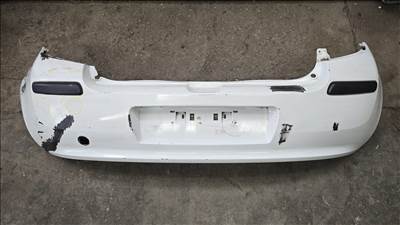 Renault Clio III fehér hátsó lökhárító