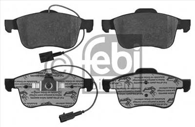 FEBI BILSTEIN 16847 - fékbetét ALFA ROMEO