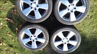  5x114.3 osztású 7J 17" alufelni 205/50 téli gumival Kia Hyundai Mazda Renault Nissan stb.