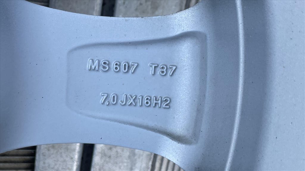  Újszerű Autec 5X112 16 colos alufelnik KBA46388 205/55R16 Goodyear téli gumi gumi  4. kép