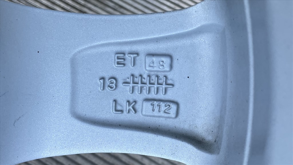  Újszerű Autec 5X112 16 colos alufelnik KBA46388 205/55R16 Goodyear téli gumi gumi  5. kép