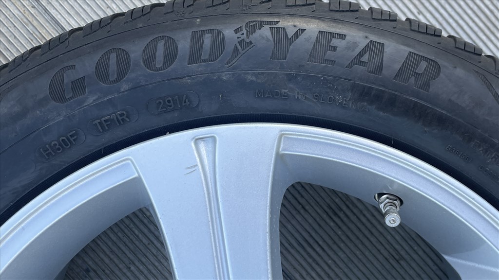  Újszerű Autec 5X112 16 colos alufelnik KBA46388 205/55R16 Goodyear téli gumi gumi  9. kép