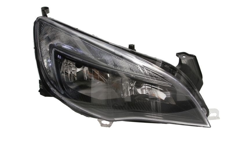 Opel Astra J 2009-2012 utángyártott új jobb első fényszóró 2H7 jobb fek. ház (motorral) DEPO 13297723 1. kép