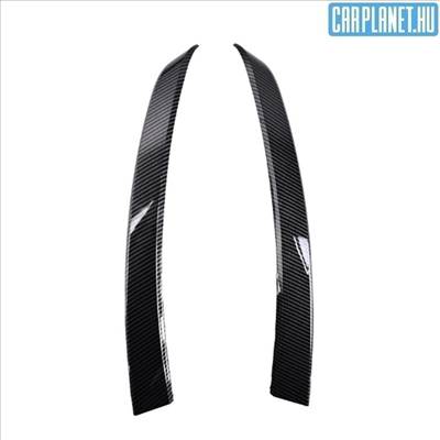 BMW E60 E61 ajtóbehúzó borítás , dekor burkolat - carbon párban előre