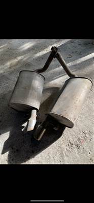 Jaguar s-type 2.7 hdi hátsó kipufogó dob