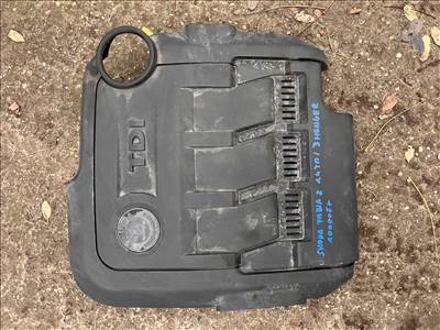 Skoda Fabia II motor burkolat 1.4 TDI 