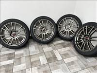  5x114.3 lyukosztású 18" használt Enkei alufelni, rajta 245/40 új Hankook téli gumi gumi 