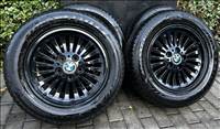  5x120 lyukosztású 16" újszerű (gyári felni) alufelni, rajta 225/55 használt téli gumi gumi 