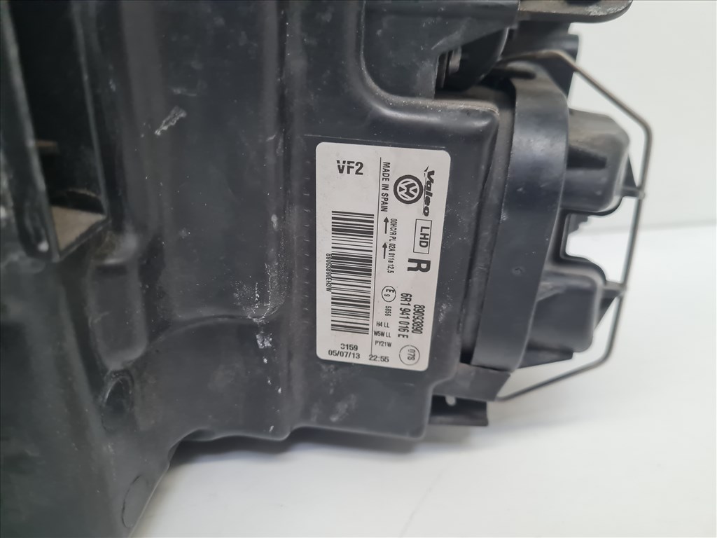 Volkswagen Polo V jobb fényszóró (26794) 6r1941016e 6. kép