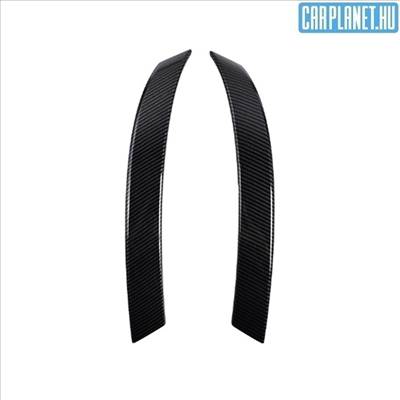 BMW E60 E61 ajtóbehúzó borítás , dekor burkolat - carbon párban hátra