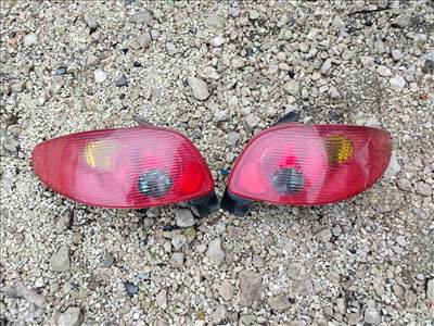 Peugeot 206 jobb hátsó lámpa, bal hátsó lámpa 