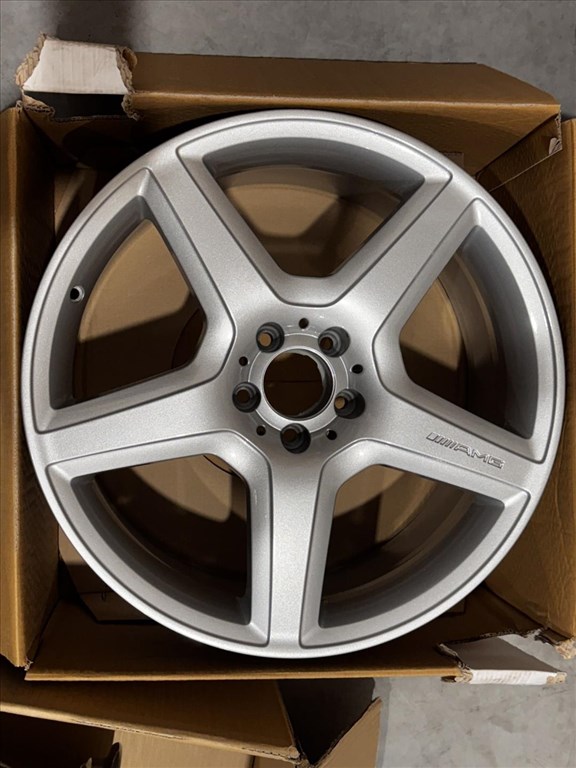 R20 Original Mercedes 9.5J ET43 - A221 401 2502  / A2214012502 1db alufelni felni 7. kép