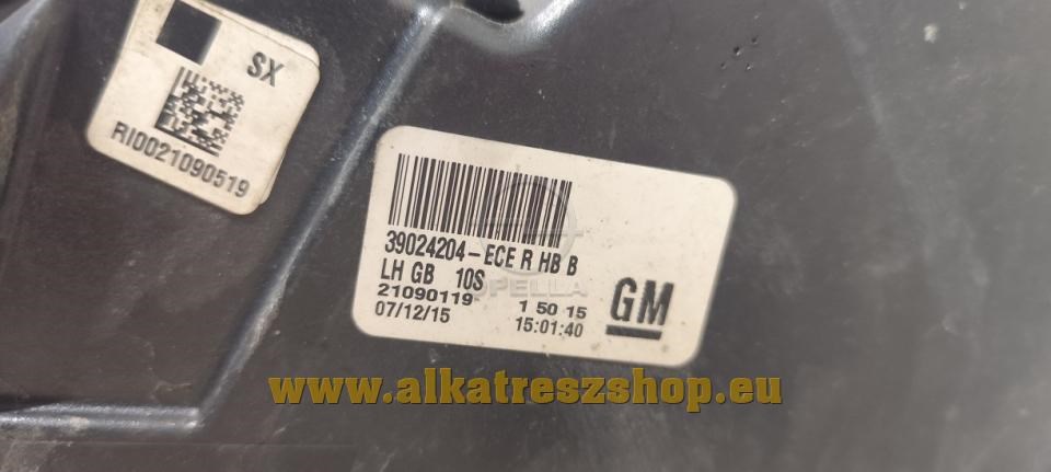 Opel Insignia A bal hátsó lámpa külső. 5 ajtós 2. kép