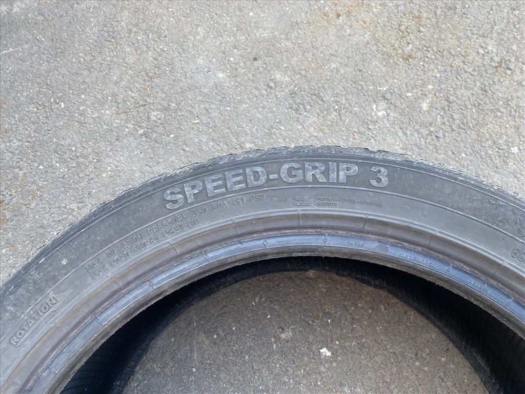  235/45R18 használt Semperit Speed Grip téli gumi garnitúra  7. kép