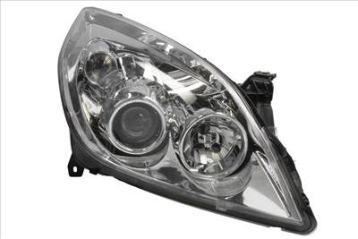 Opel Signum 2005-2007, Vectra C 2005-2008 utángyártott új jobb első fényszóró H1/H7 króm házas (motorral) TYC 93192378