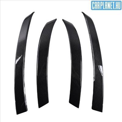 BMW E60 E61 ajtóbehúzó borítás , dekor burkolat - carbon 4 db-os készlet