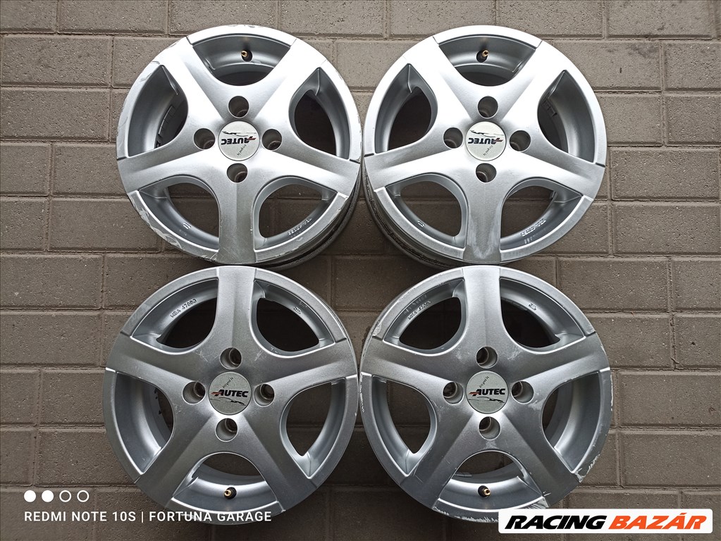 4x98 13" Autec használt alufelni garnitúra 1. kép