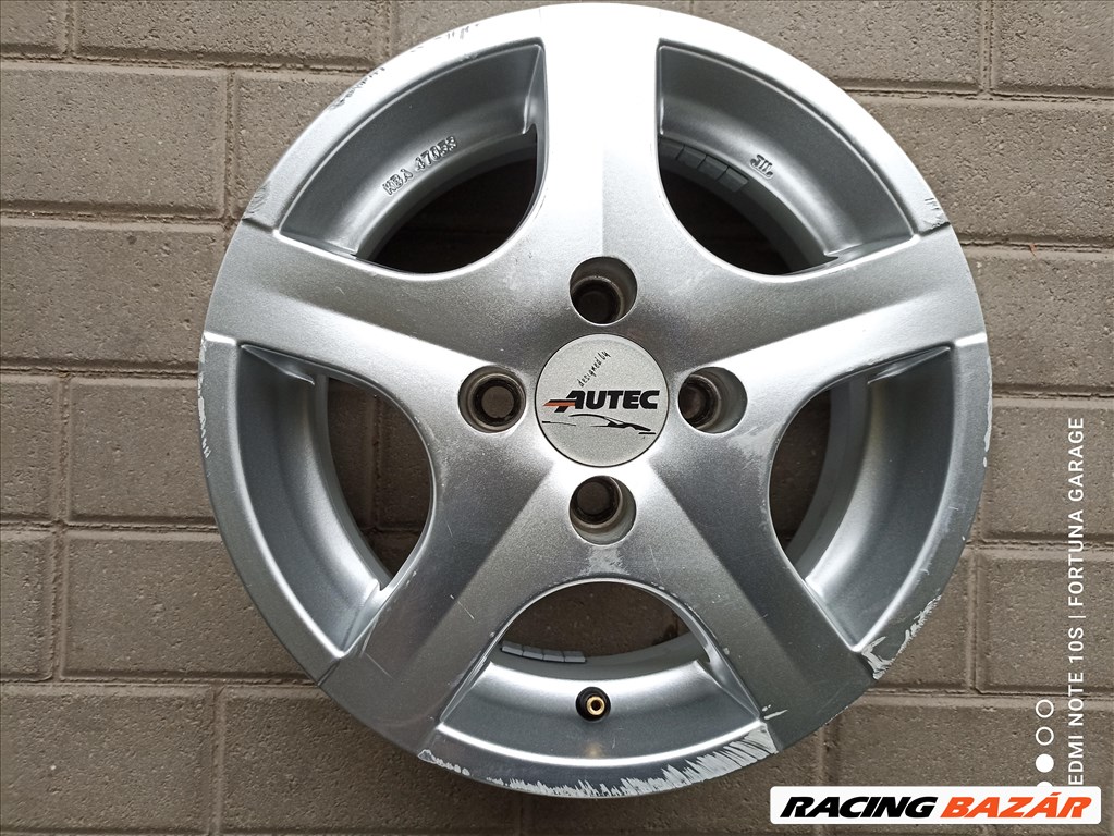 4x98 13" Autec használt alufelni garnitúra 3. kép