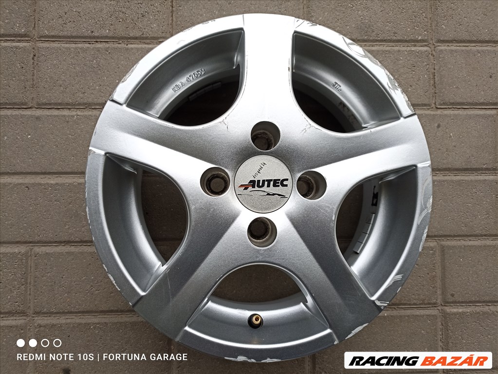 4x98 13" Autec használt alufelni garnitúra 5. kép