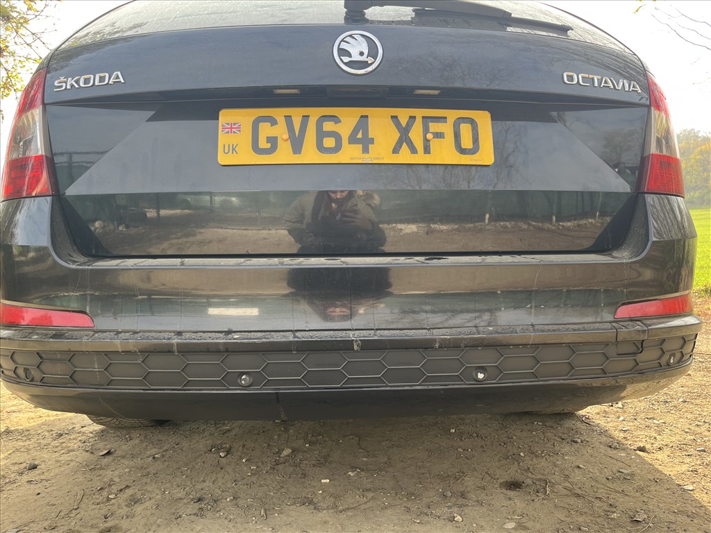 Skoda Octavia III Hátsó lökhárító LC9Z 2. kép