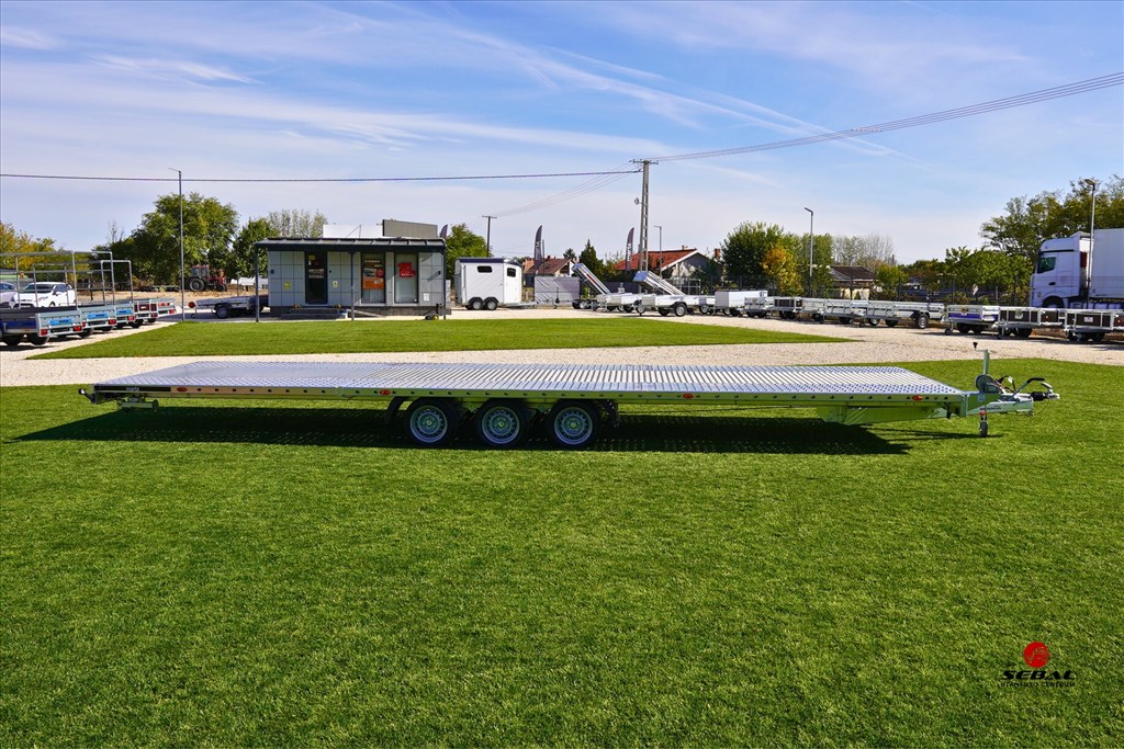 Új 8.5m-es autószállító utánfutó (3500kg-os) most bruttó 3.190.000 Ft 4. kép