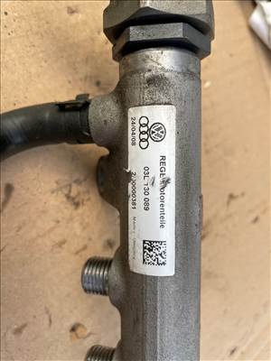 Volkswagen 2.0 CR TDI Közös nyomócső 03L130089 Rail cső 
