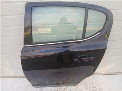 15328 Opel Corsa E Bal hátsó Ajtó Fekete Y22c 5 ajtós