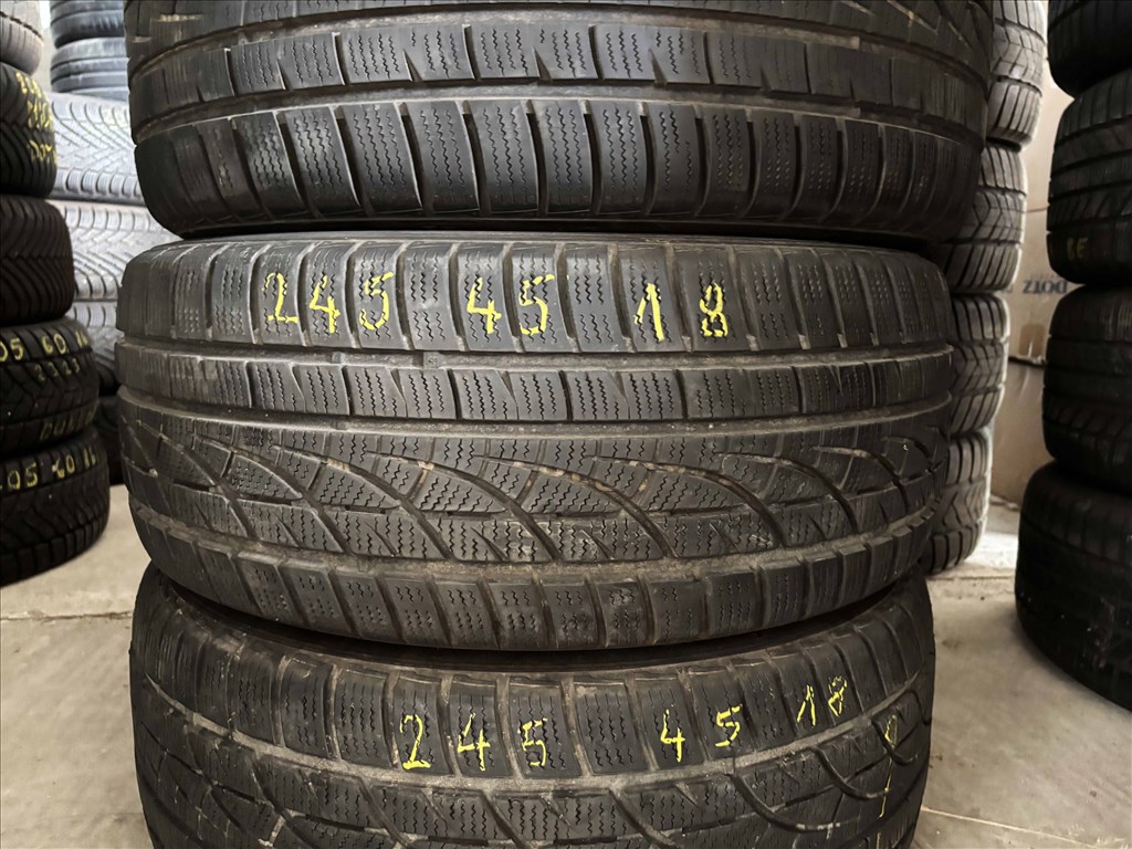 245/45 r18 Hankook téligumi garnitúra eladó 245/45r18 4db 3. kép