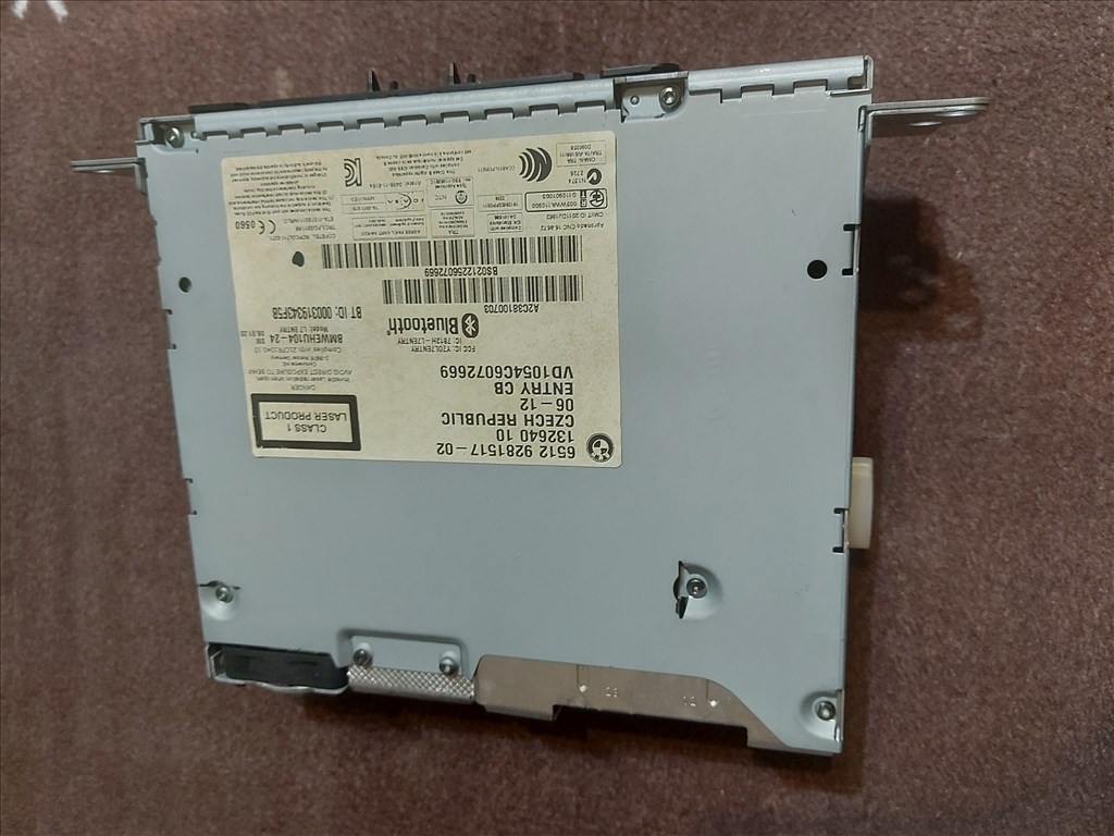 BMW 1-esF20,F21,2-es,F22,3-as,F30,F31,4-es,F32,F33 cd fejegység, rádió. Professional. 9281517 2. kép