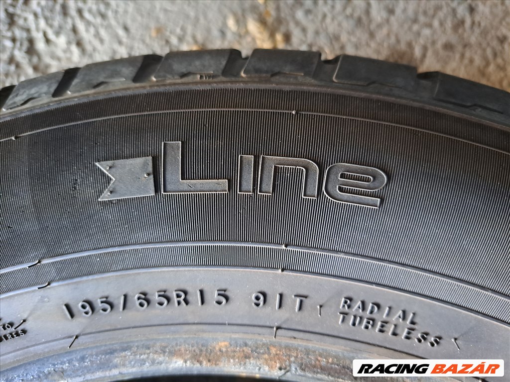 2db 195/65 R15 NOKIAN LINE Nyári gumi eladó ára! 7500Ft/db Állapota: 5-6mm minta 4. kép