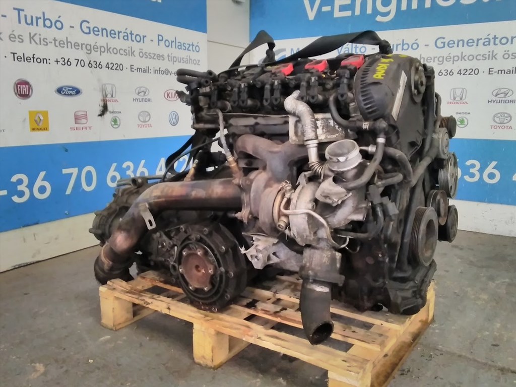 Audi CDN bontott motor  2. kép