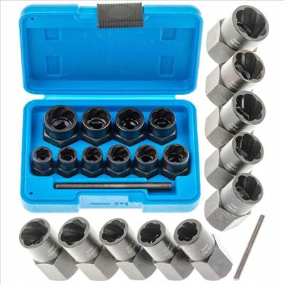 Sérült-fejű Csavar Kiszedő Szerszám Készlet