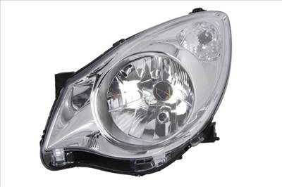 Opel Agila B 2008-2014 utángyártott új bal első fényszóró H4 (motorral) DEPO 93193971