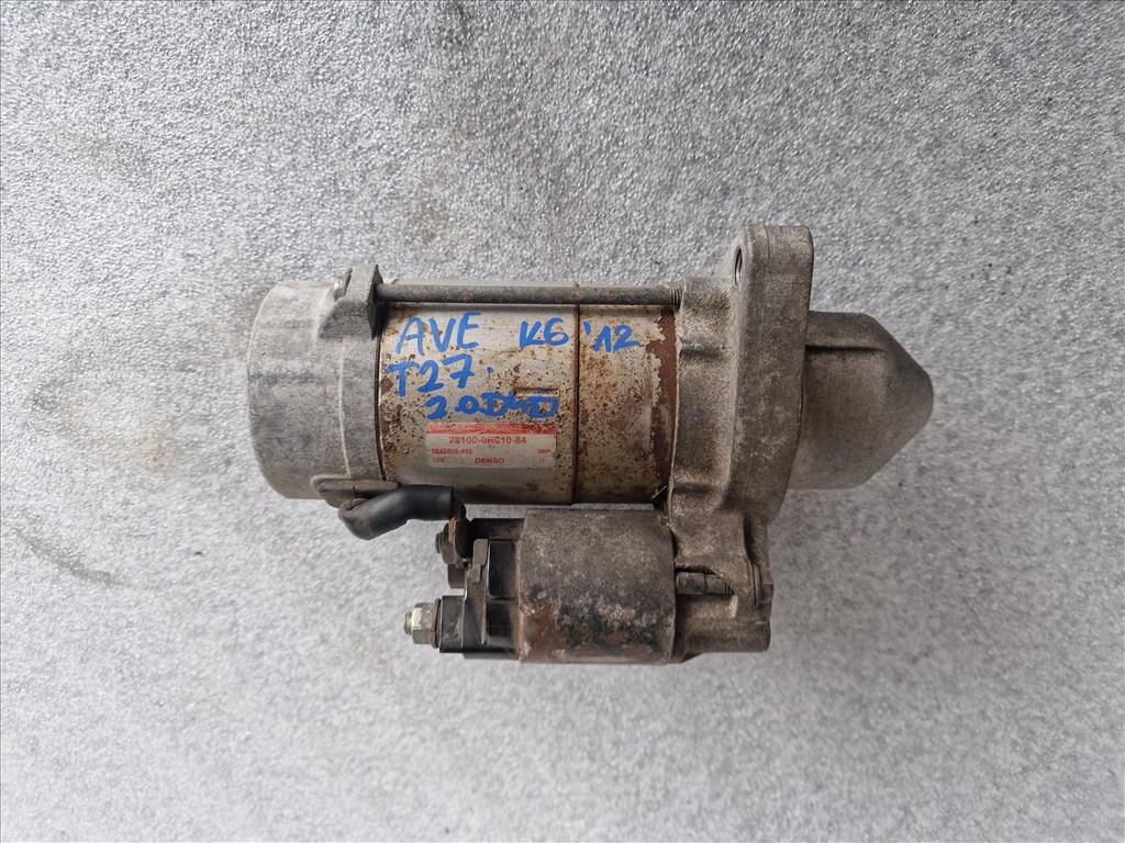 TOYOTA AVENSIS T27 2.0 D4D önindító 28100-0R010 1. kép