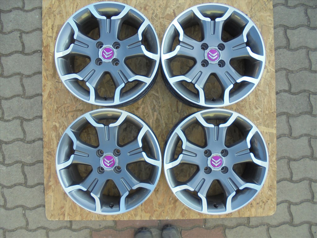 17-es Citroen 4 x 108-as gyári alufelni eladó 1. kép