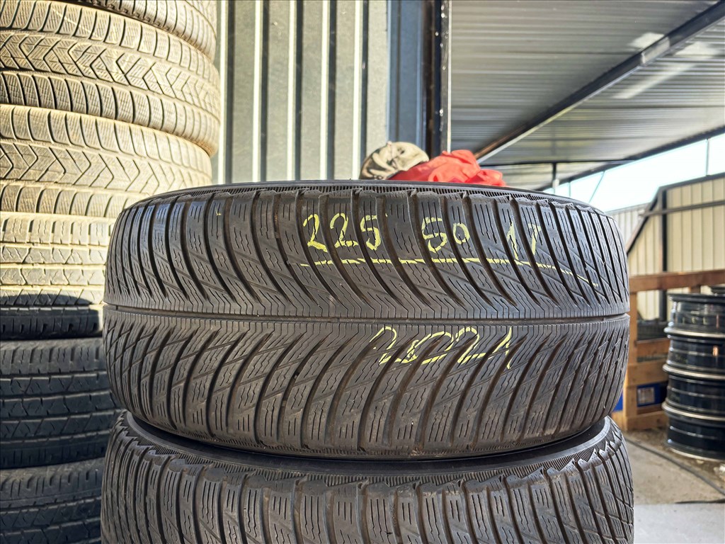 225/50 r17 Michelin 2021 téligumi 4db eladó 225/50r17 garnitúra 1. kép