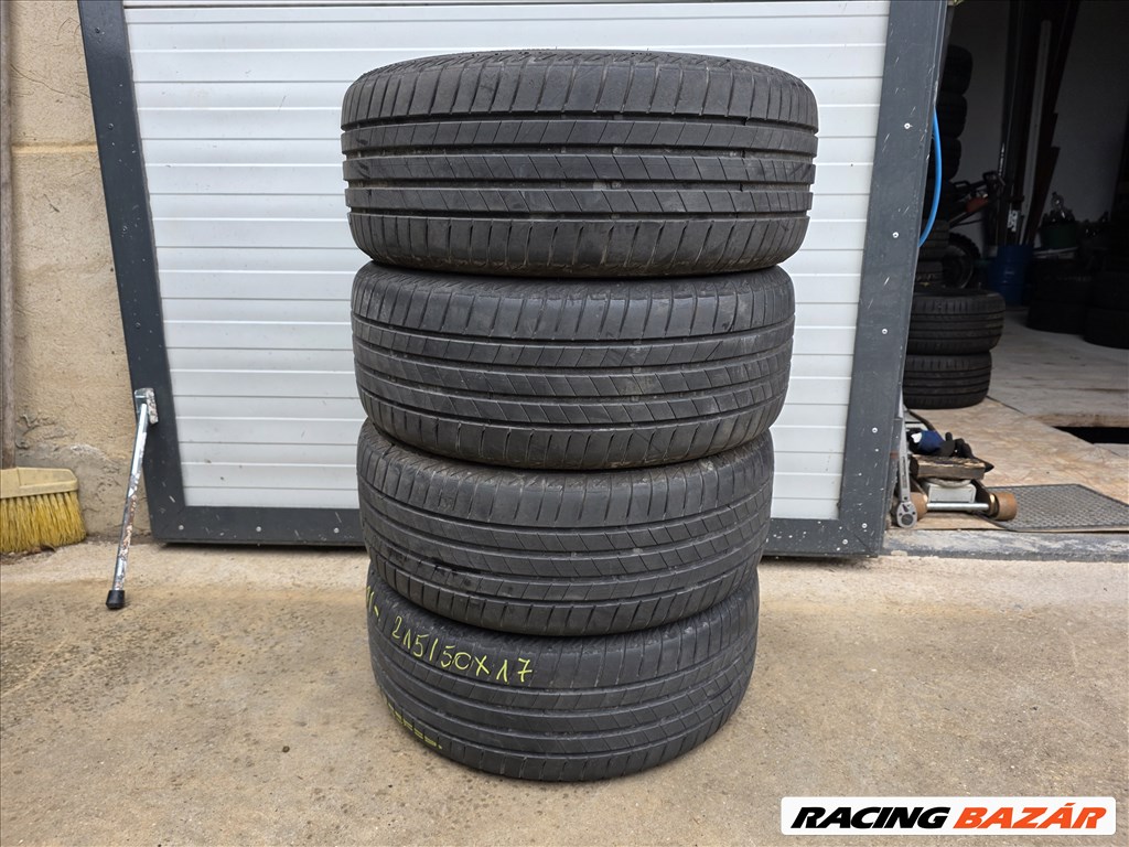 215/50R17 Bridgestone garnitúra szinte újszerű állapotban eladó! 3. kép