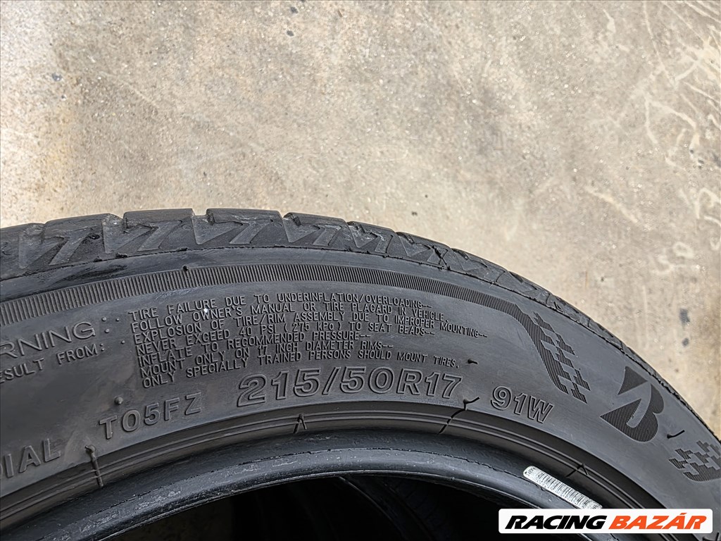 215/50R17 Bridgestone garnitúra szinte újszerű állapotban eladó! 6. kép