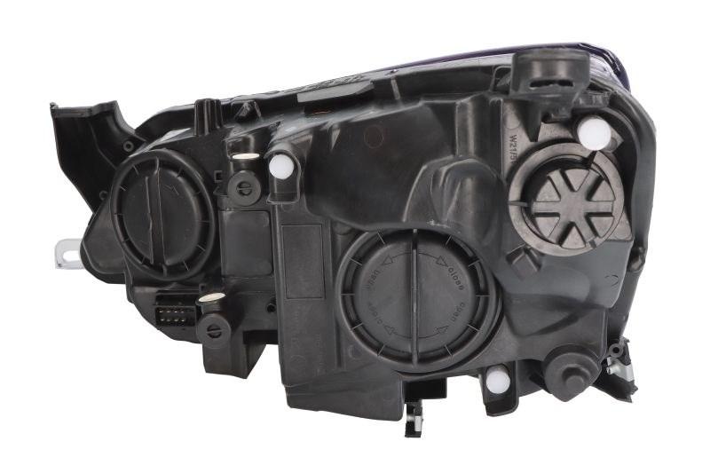 Opel Astra J 2012-2020 utángyártott új bal első fényszóró 2H7 fekete h. (motorral) TYC 39005842 2. kép