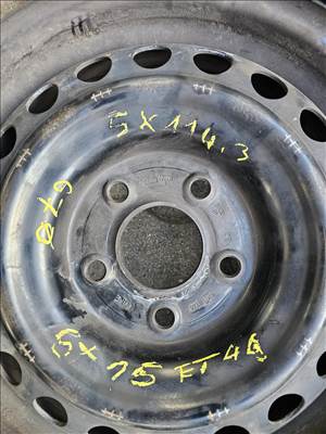  5x114.3 lyukosztású 6JJ 15" használt (gyári felni) lemezfelni