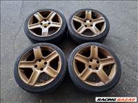 4db 4x108 17" Peugeot Citroën Gyári Alufelni 205/40 ZR17 nyári gumival Eladó!!! 7Jx17 65,1mm 